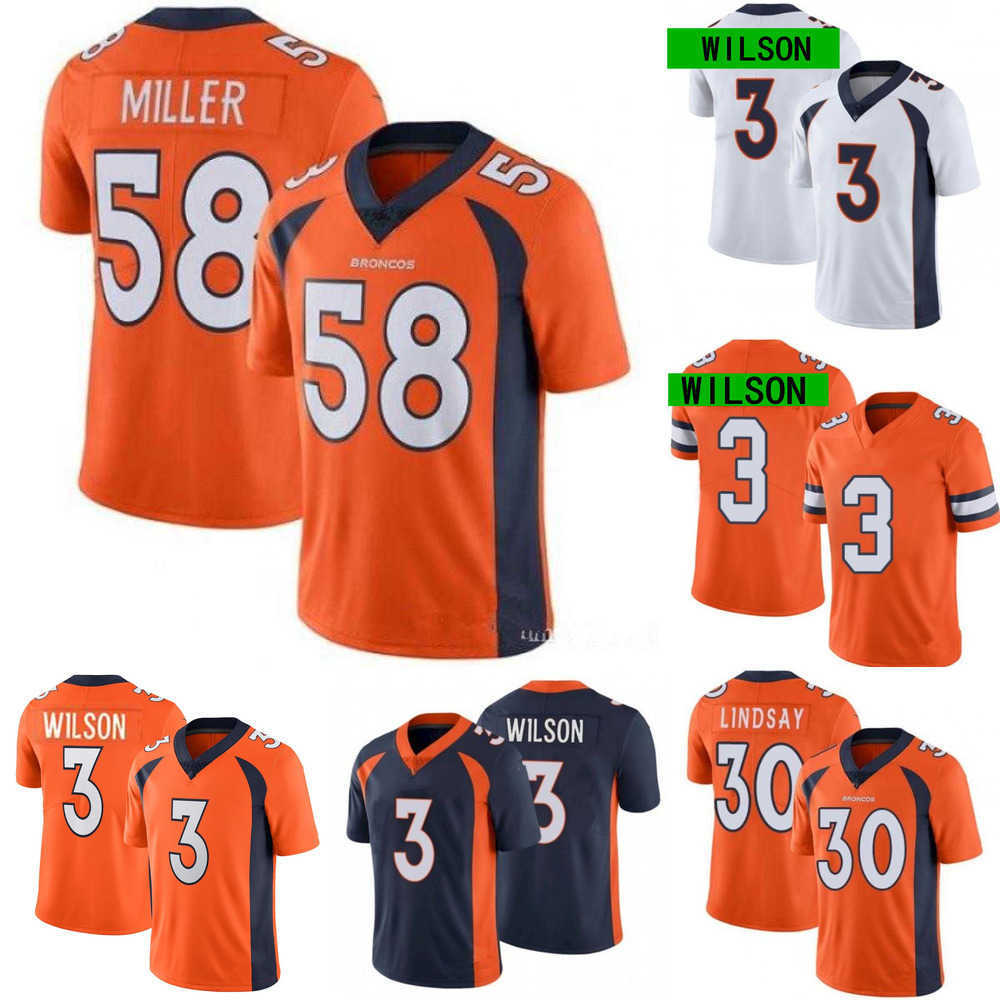 

Football Jerseys Denver''Broncos''Men Womens Youth 3 Russell Wilson 30 Phillip Lindsay 10 Jerry Jeudy 33 Javonte Williams 2 Patrick Surtain II 7 John Elway, Color
