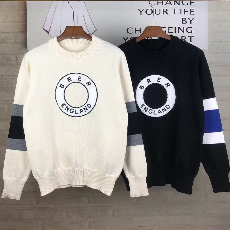 

Mens Sweaters Crewneck Long Sleeve Pullovers Designer Brand Classic Letters Embroidery Wool Blend Soft Comfortable Sweater Men Women Jumpers Tops