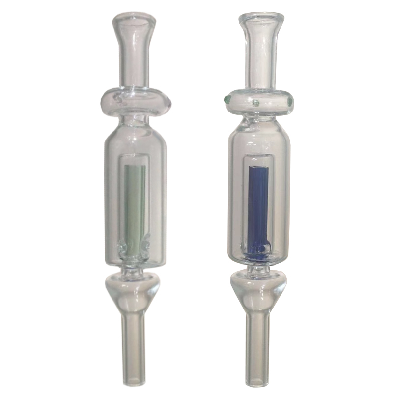 

Glass NC Smoking Vapor Dab Straw Tips Pipe Hand Pipes Whole One-Piece Circle Recycle Heat Nails Rig Tools
