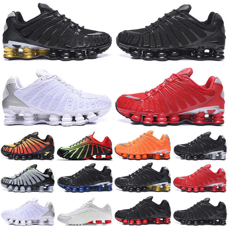 

2021 Platinum Chrome tl r4 men women running shoes triple white Sunrise Black Red Viotech mens womens fashion trainers sports sneakers, #12 black silver 40-45
