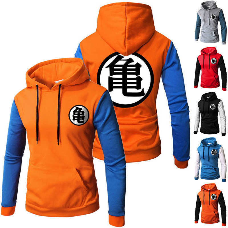 

Men's Hoodies Sweatshirts Dragon DBZ Anime Come Men's Jackets Hooded Coats Casual Sweats Sweatshirts Male Tracksuit Jacket Clothing Outerwear T221114, Gray