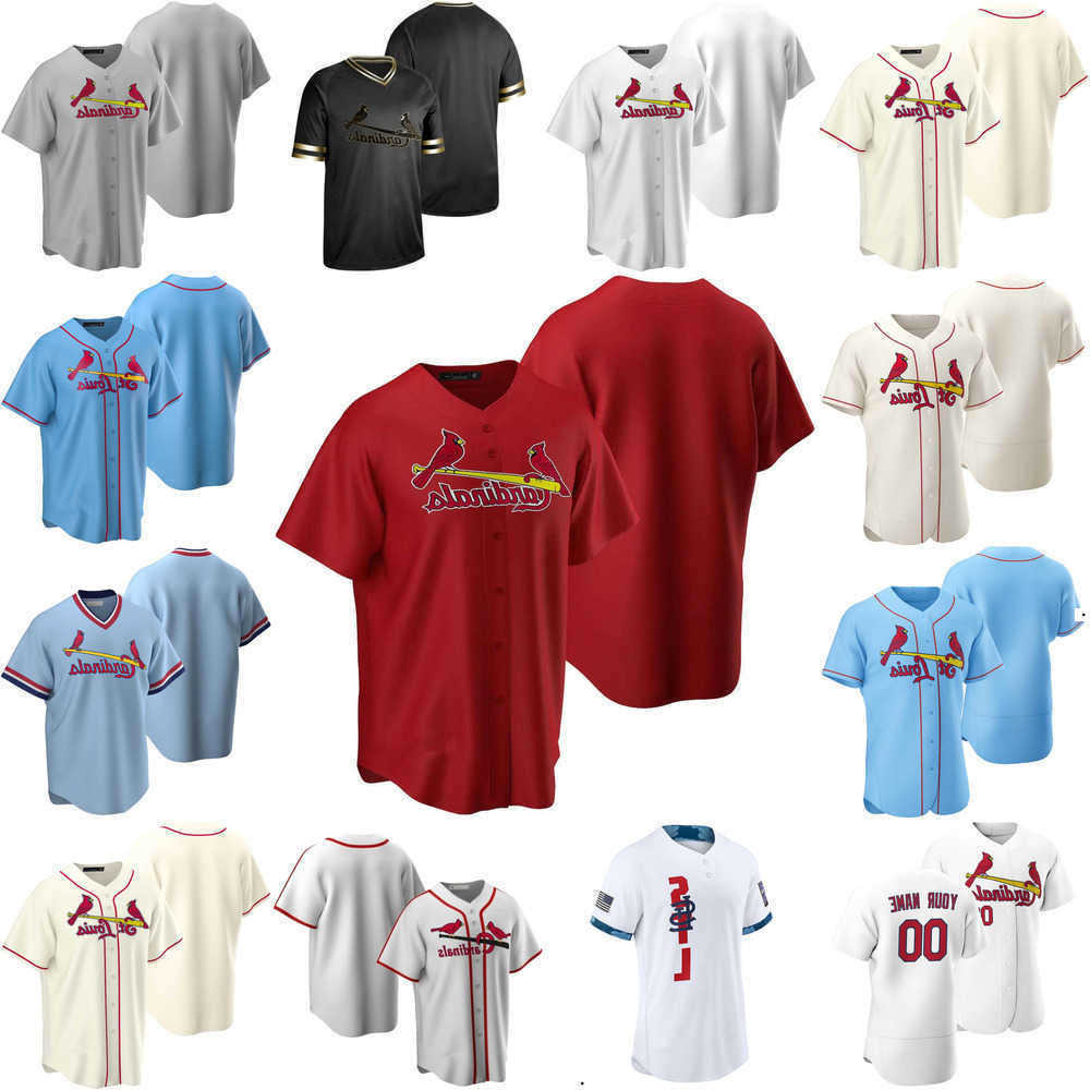

2022 Custom Jersey Mens women Youth St. Louis''Cardinals''28 Nolan Arenado 45 Bob Gibson 48 Harrison Bader 50 Adam Wainwright Baseball Jerseys, Color