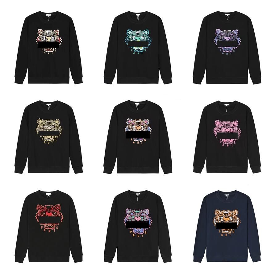 

Designer Hoody Embroidery with Tiger Head Hoodies Mens Pullover Womens Maglione Hoodies O-neck Casual Loose Jumper Top Sweatshirt