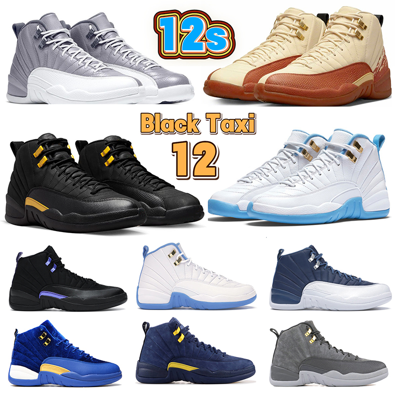 

Jumpman 12 12s Mens Basketball Shoes retro stealth men designer sneaker golf Black taxi Game Royal carbon fiber playoffs university blue mens sneakers trainers, Bubble wrap packaging