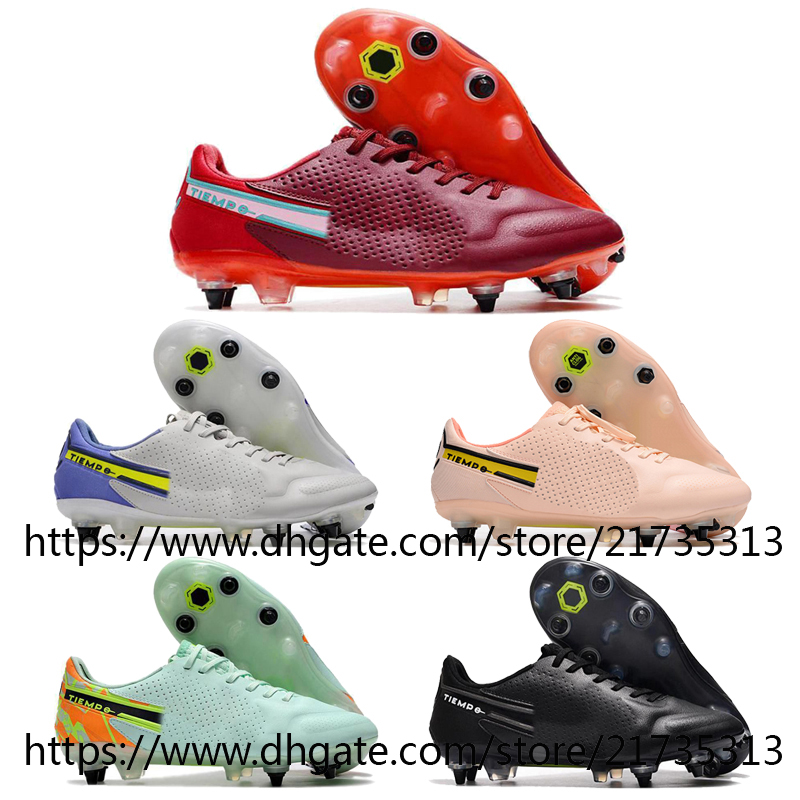 

Mens High Tops Football Boots Tiempo Legend IX Elite SG Firm Ground Cleats EUR39-46 Neymar ACC Tiempo 9 Soccer Shoes Outdoor Trainers Botas De Futbol Size US6.5-12