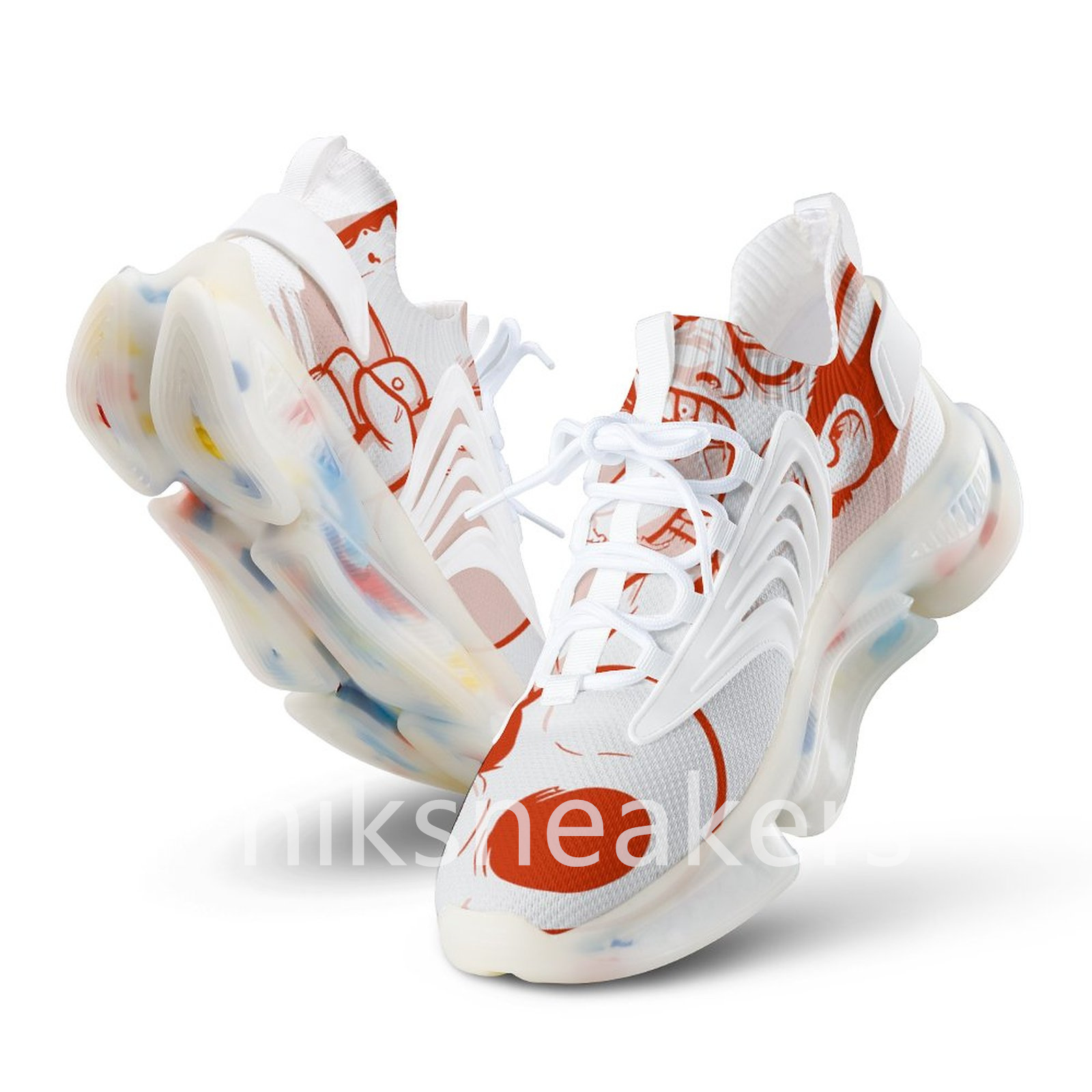 

2023 Custom shoes DIY Provide soft pictures to Accept customization water shoes mens womens 03 comfortable Breathable