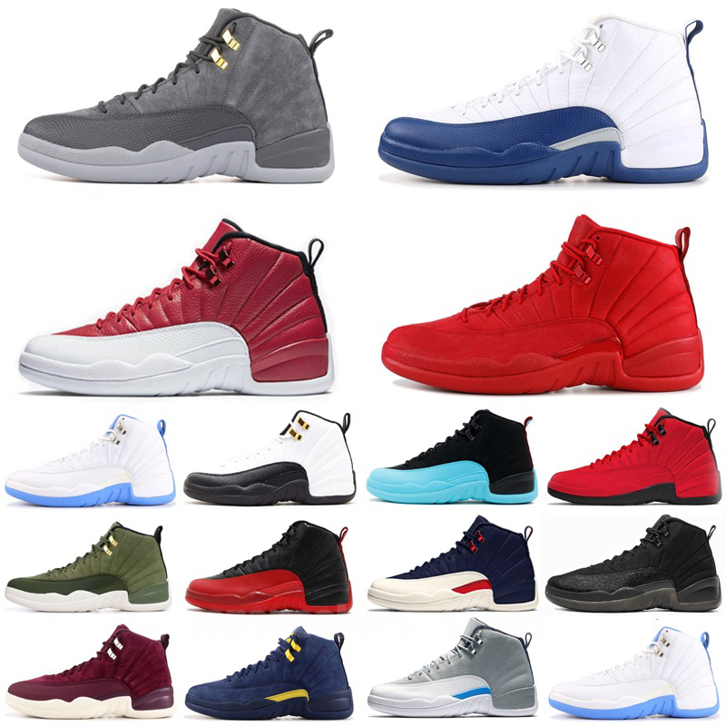 

Mens Womens Basketball Shoes 4 9 11 12 Military Black Cat Bred Cherry Canvas French Fire Red UNC Cool Grey Racer Blue 4s 5s 6s 11s 12s 13s trainers sports2023, Color 10