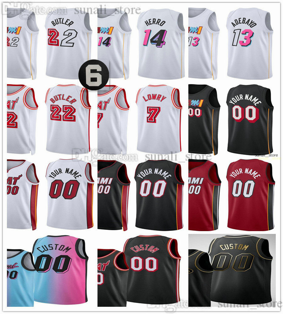 

2022-23 Printed 22 Basketball Jimmy Butler Jerseys Kevin Love 0 Tyler Herro 14 Bam Adebayo 13 Max Strus 31 Kyle Lowry 7 Gabe Vincent 2 Caleb Martin 16 Victor Oladipo 4, White