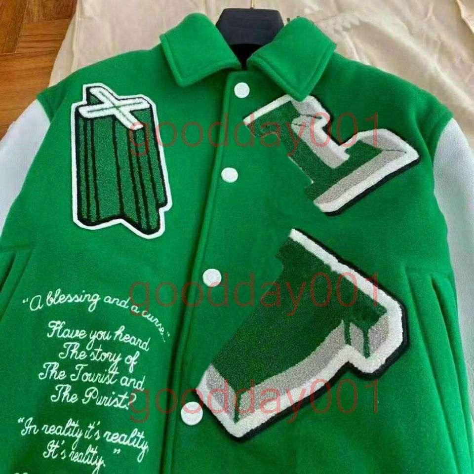 

Hoodies Luxury Brand Mens Women Designers Jackets Woolen Cloth Towel Embroidery C Letter Clothes Streetwear Coats Outerwear Men Clothing Varsity Leather Jacket