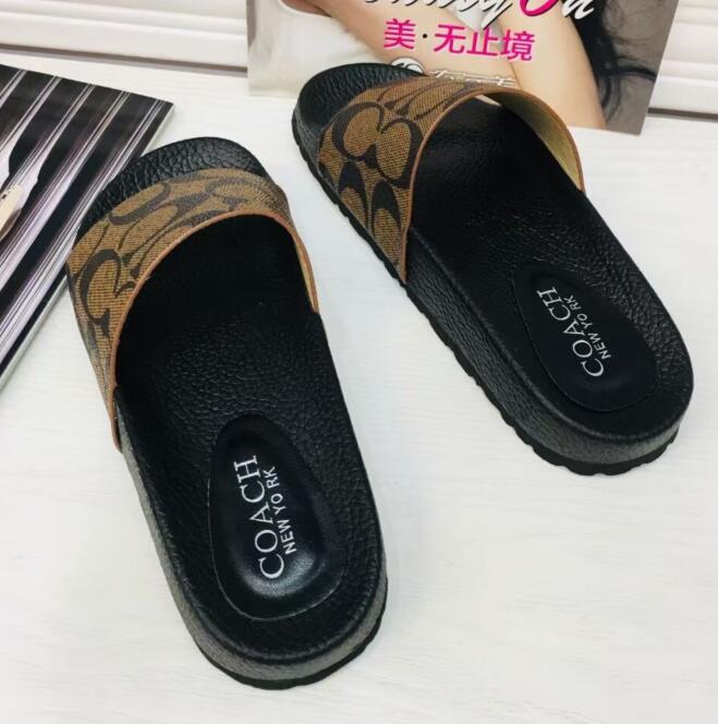 

2022 Fashion slide sandals slippers for men women Hot Designer unisex beach flip flops slipper 68, 21