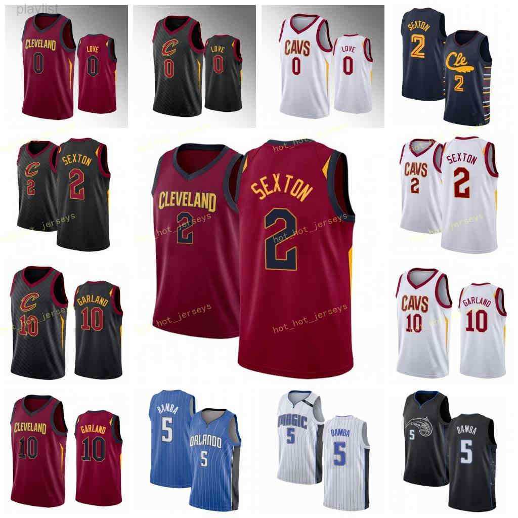 

College Basketball Wears Kevin 0 Love Cavs City Collin 2 Sexton Darius 10 Garland OrIando Mohamed 5 Bamba Basketball Jerseys Stitched 2023, As