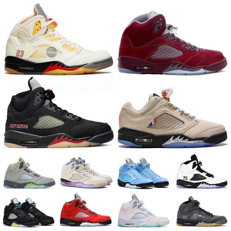 

New Jumpman 5 Mens Basketball Shoes 5s v Florida Gators Marquette Burgundy DJ Khaled Fashion Sports Sneakers Expression Low PSGs Au designer shoe OG, 40-47 easter