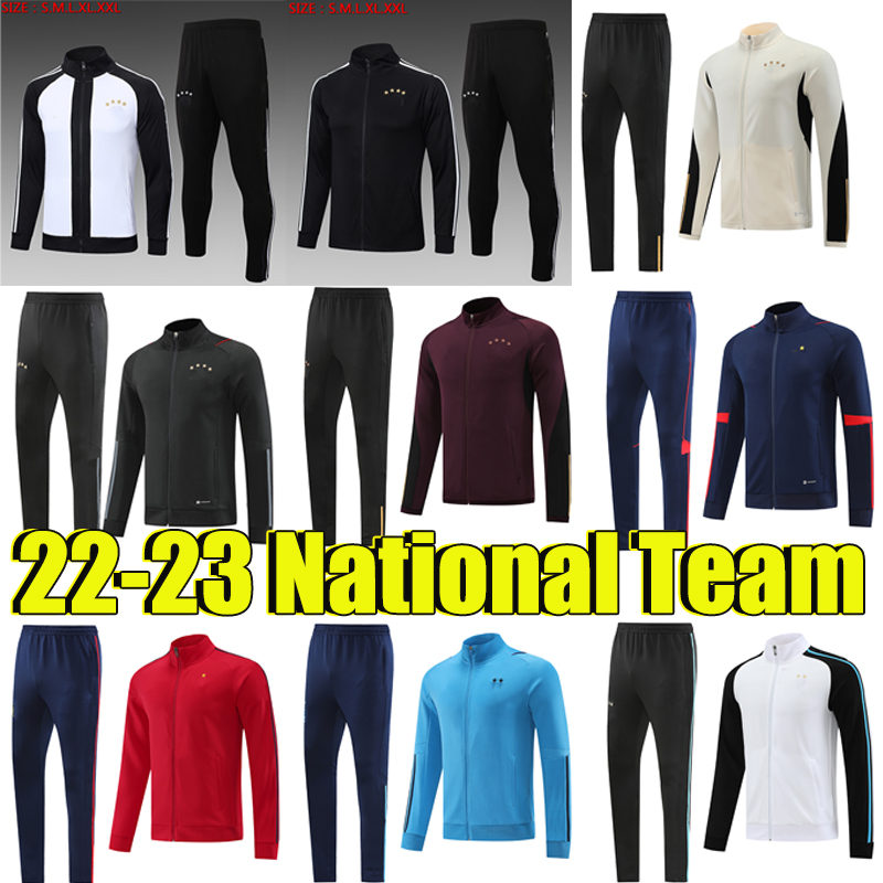 

2022 World Cup tracksuit Germanys Spain training suit KROOS GNABRY WERNER DRAXLER REUS MULLER GOTZE long sleeve Football soccer Jersey kit uniform chandal, Deguo c936# 2223 polo