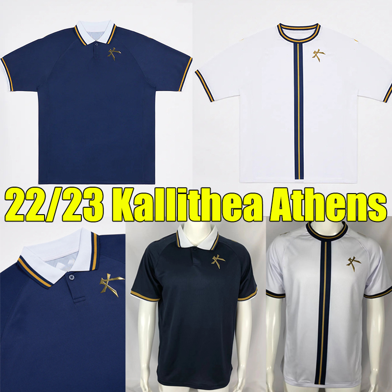 

22/23 Athens Kallithea Soccer Jerseys AEK Athens ARAUJO MANTALOS L.GARCIA N.AMRABAT MITOGLOU SZYMANSKI 2022 2023 Men Football Shirts, Yadian 22-23 home