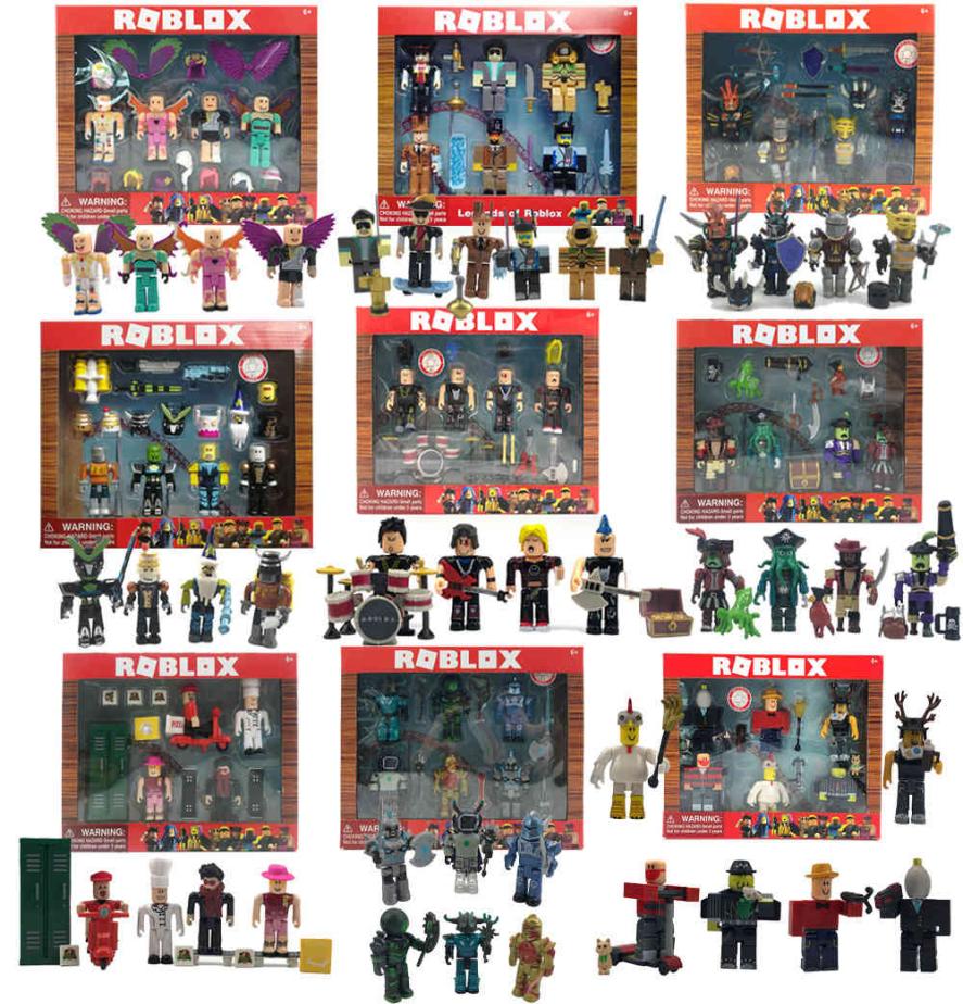 

1 Sets Pvc Robloxed Action Figure Anime Model Figurines for Decoration Collection Dolls Toys Christmas Gifts Kids2288341, 4pcs set a