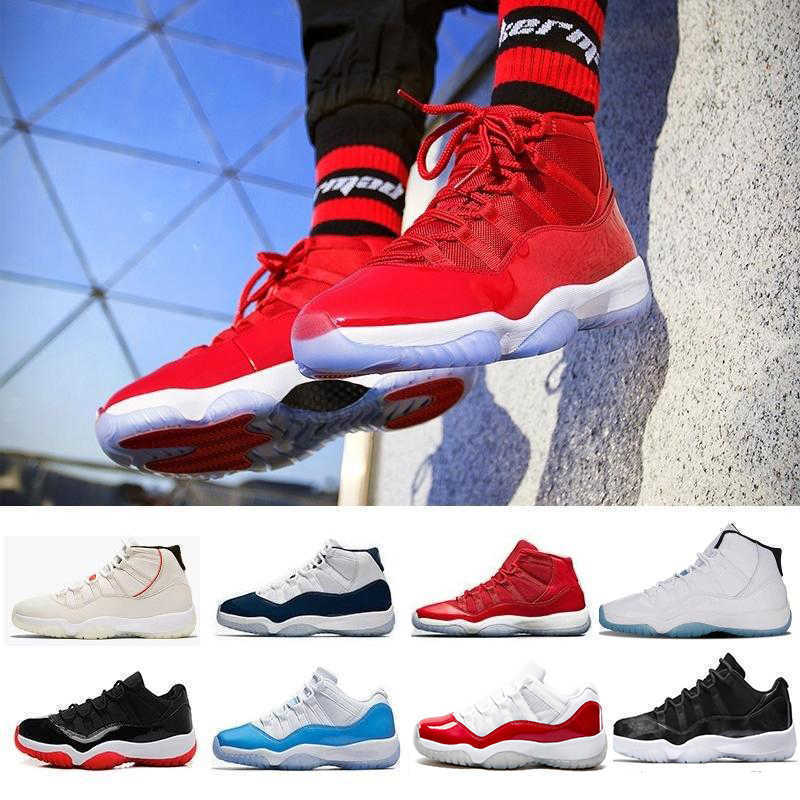 

11s Outdoor Shoes university blue Space Jam Men women Rose Gold Platinum s Tin Concord 23 45 Midnight Navy j11 Sneakers, Box
