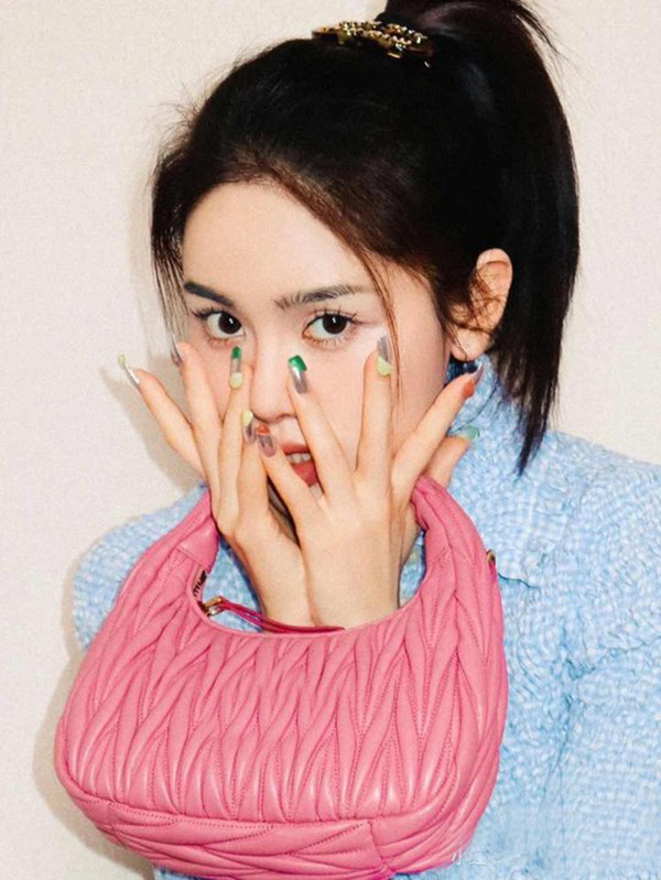 

miu bag Miu Wander Matelasse Leather Mini Hobo Bags shearling Shoulder Bag Designer Luxury Crossbody Nappa Handbag Women top-handle Wallet Crystal R52V, 1-20.14cm