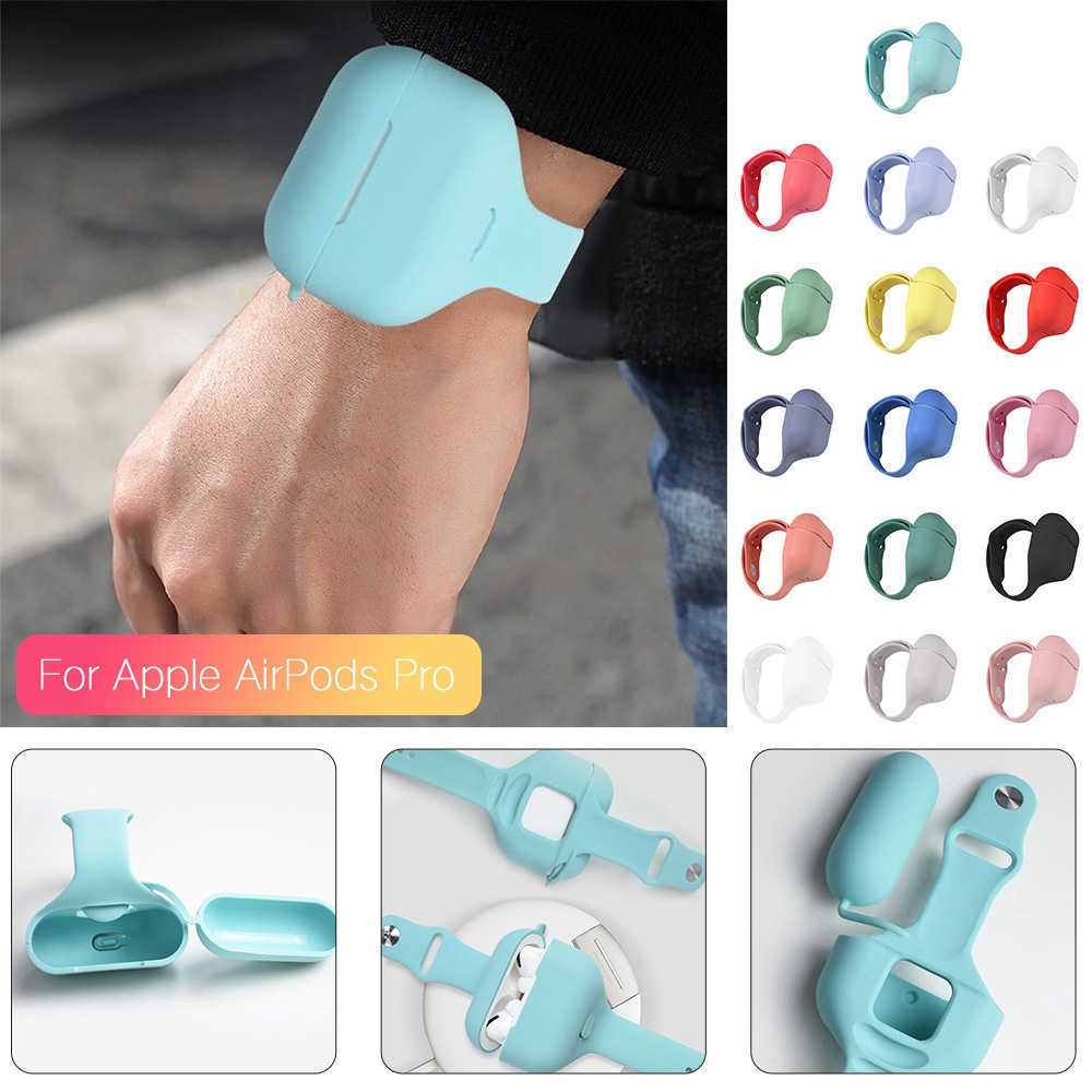 

Earphone Accessories Watch strap sports Protective Case for AirPods Pro Drop-resistant Waterproof Cover Strap For AirPods Pro T221116