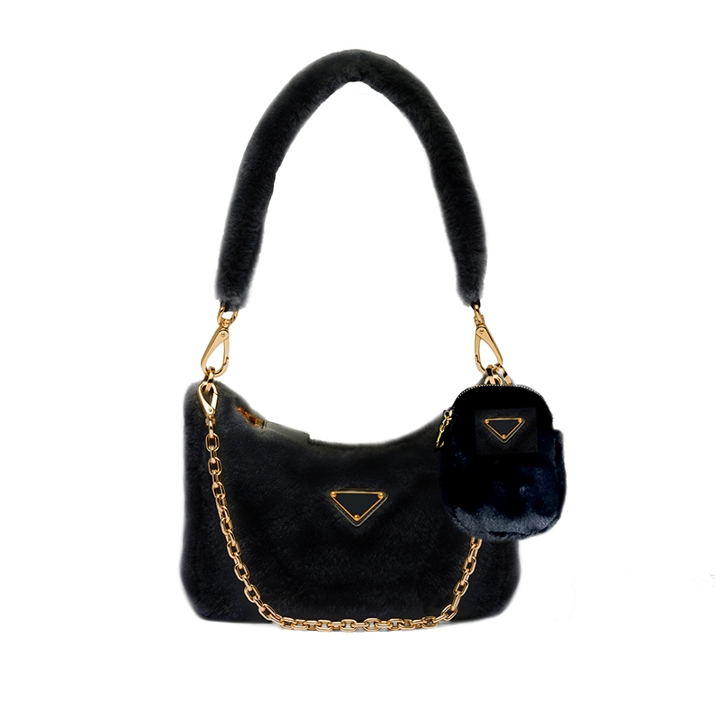 

Women Totes Handbags Fluffy 2023 Fashion Winter Cute Hobo Wander Shoulder Bag Plush Ladies Designer Handbag Tote Crossbody Bags Mini Purses, Box(not sold separately)