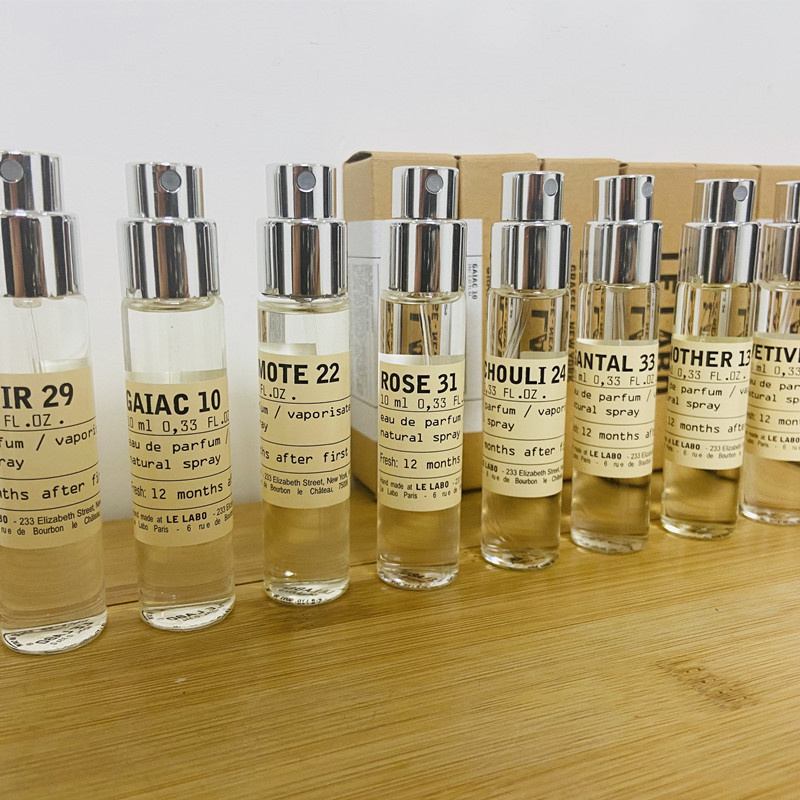 

LE LABO Neutral Perfume 10ml Santal 33 Rose 31 The Noir 29 Long Brand Eau De Parfum Lasting Fragrance Luxury Cologne Spray