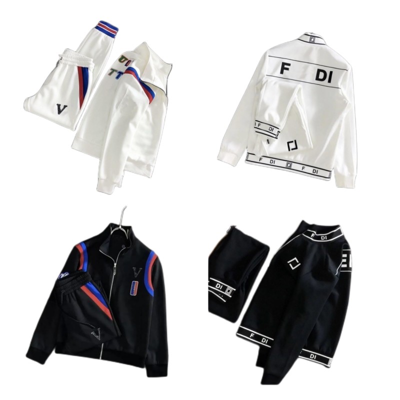 

2022 Designers Mens Fendis Tracksuits Zipper Coats Street Loose Suits Fashion Sportswear Jogging Womens Fends Hoodies Jackets Pants Sweatshirts Clothing Fendy, I need see other product