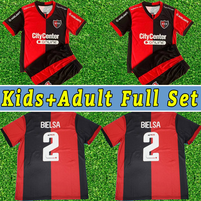 

22 23 NEWELLS OLD BOYS soccer jerseys child suit ROGEL A. GONZALEZ DIAZ PASQUINI NOGUERA L. DIAZ MARADONA 2022 2023 Kids Kit Adult sets 2, Home