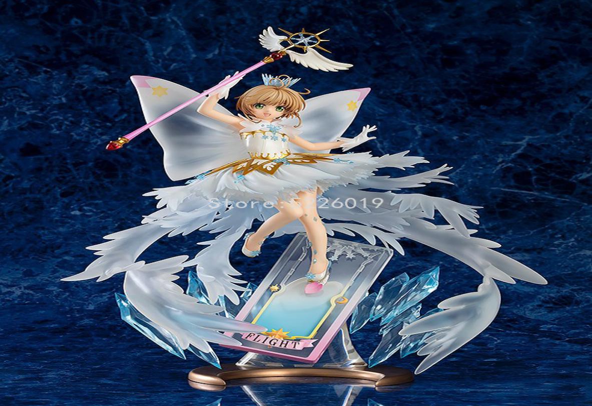 

35cm Card Captor Sakura Sexy Figure Kinomoto Sakura Sexy Anime Figure Clear Card Hello Brand New World Anime Action Figure Toys C05892416