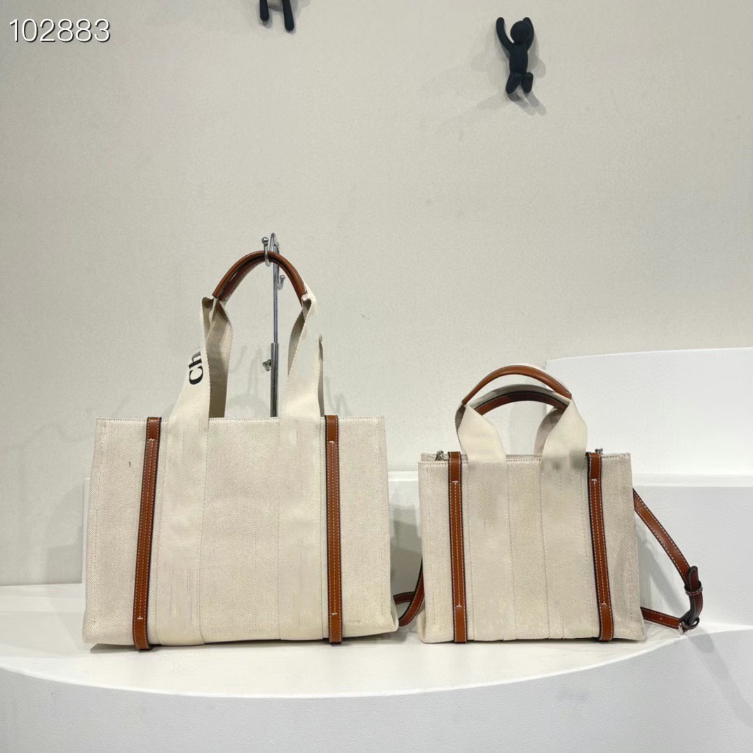 

Top Women handbags WOODY Tote shopping bag handbag high quality canvas fashion linen Large Beach bags luxury designer travel Crossbody Shoulder Wallet Purses