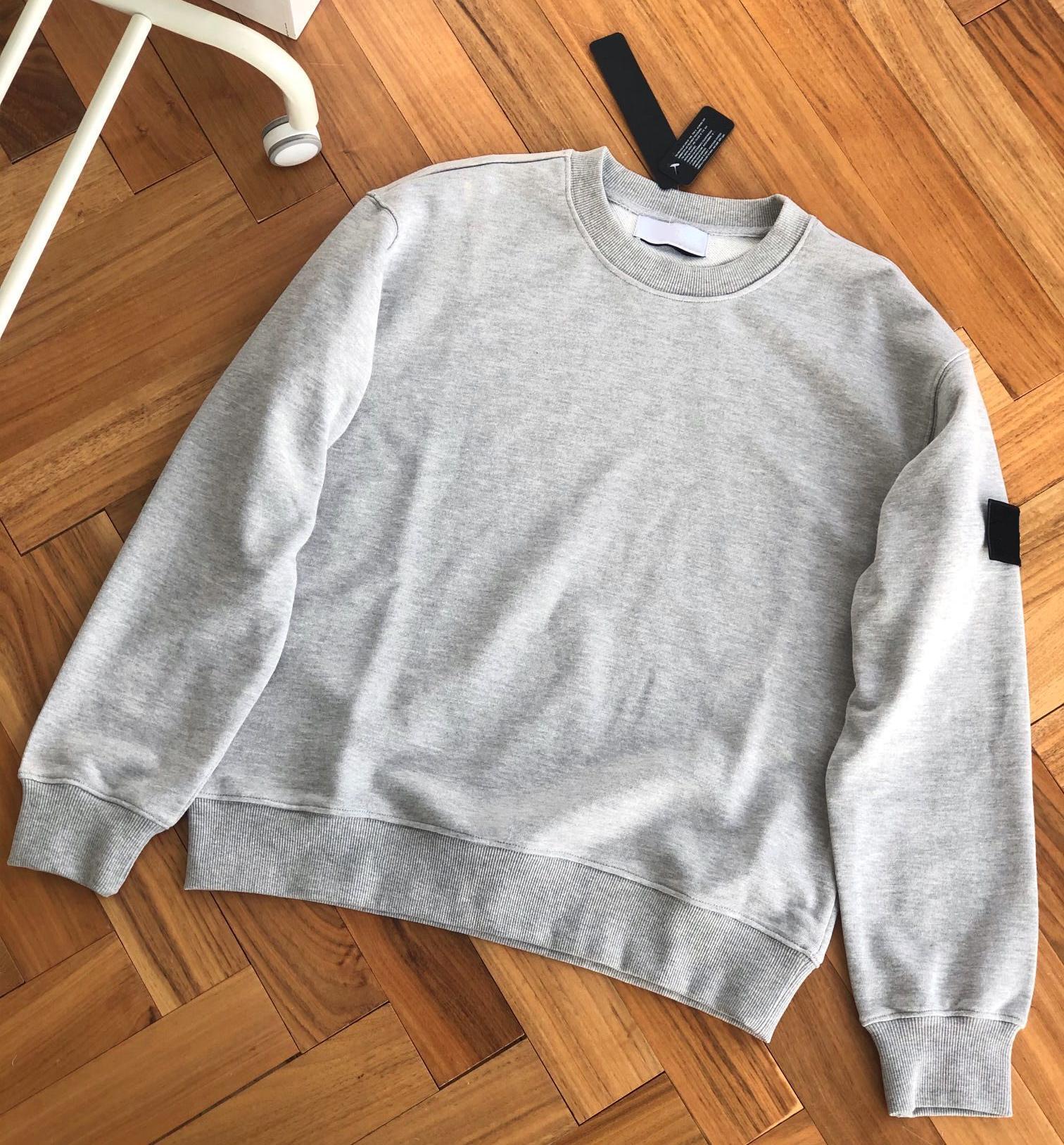 

Fashion Brand Sweatshirts Autumn/Winter Hoodies Lovers Style Round Neck Designer Sweater Embroidery Armband Logo Necessary Sweaters, White