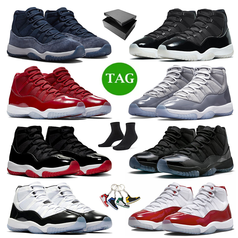 

air jordens 11 Basketball Shoes retro jordas 11s Jumpmans Men Women Cherry Midnight Navy Cool Grey Concord Bred Blue Concord Low Sneakers XI Trainers With Box, D40 rose gold 36-40
