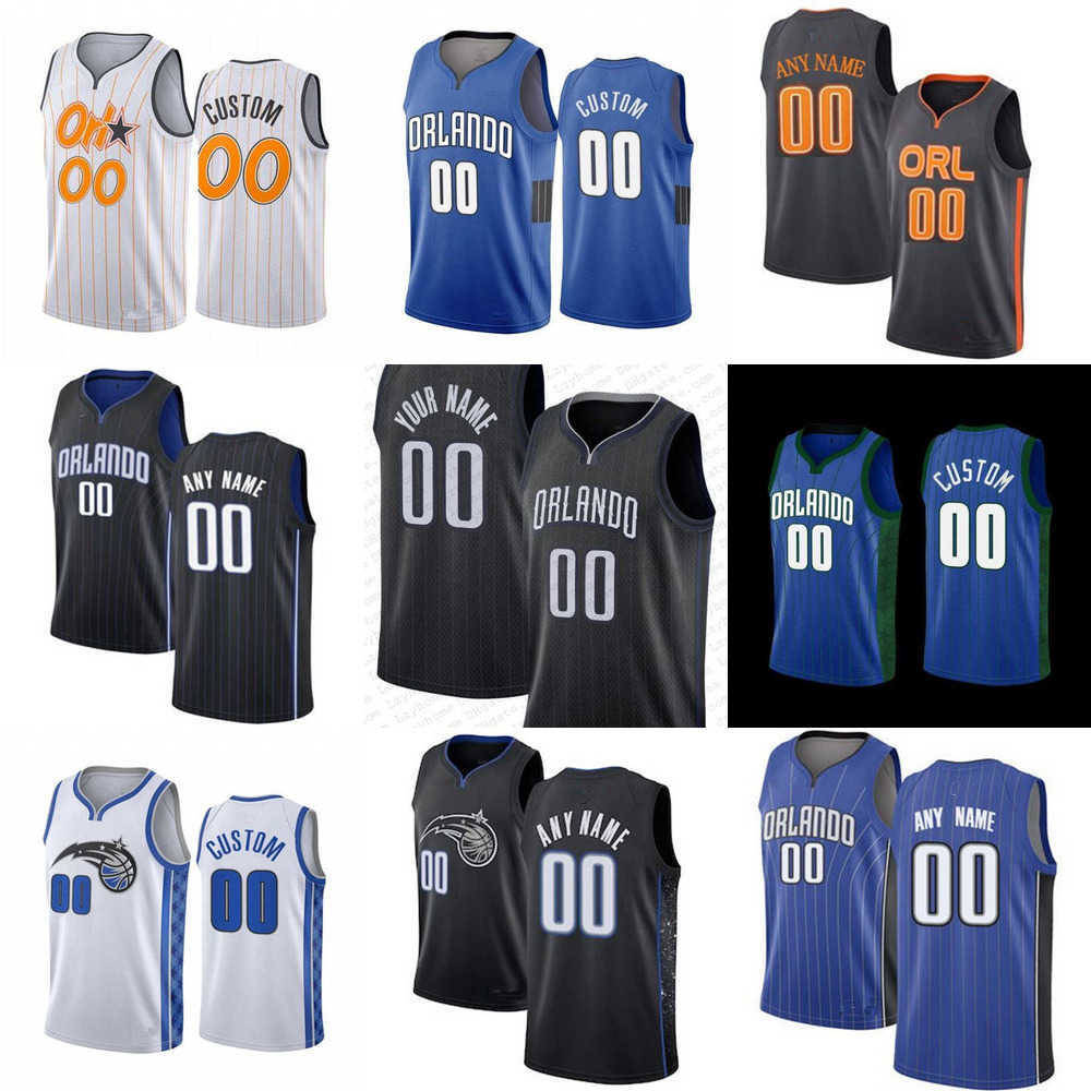 

Men Women Youth Orlando''Magic''Custom 50 Cole Anthony 4 Jalen Suggs 5 Paolo Banchero 1 Jonathan Isaac 22 Franz Wagner Basketball Jersey, Colour