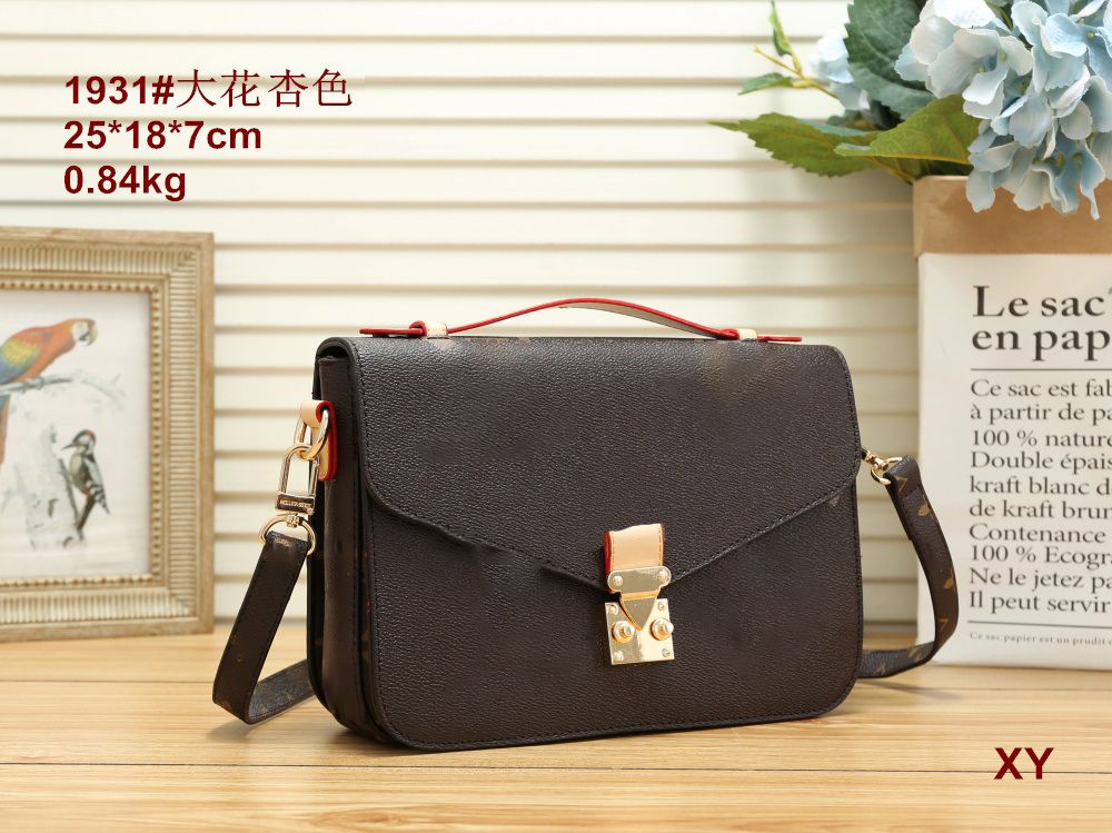 

Luxury Tote shoulder bag totes purse Designer handbag message bags cluth Brand Crossbody pu leather #1931 Womens Old Flower Embossed 25CM JTFKYLIHDTY