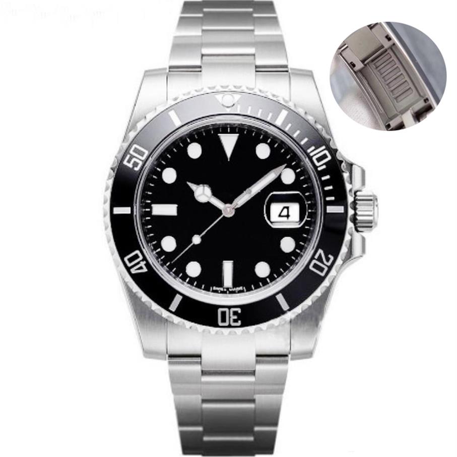 

Mens Sports Watch 40mm Ceramic Green Frame Mechanical 2813 Automatic 316L Sliding Clasp Watch Diving Luminous Mens Watch237w, Orange