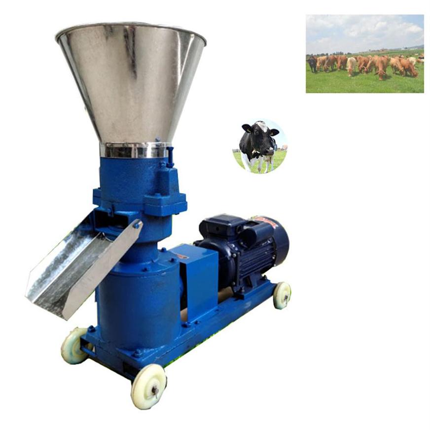 

Poultry Chicken Feed Pellet Machine Fish Feed Making Machine Animal Feed Processing Machines pellet machine extruder250x299Y