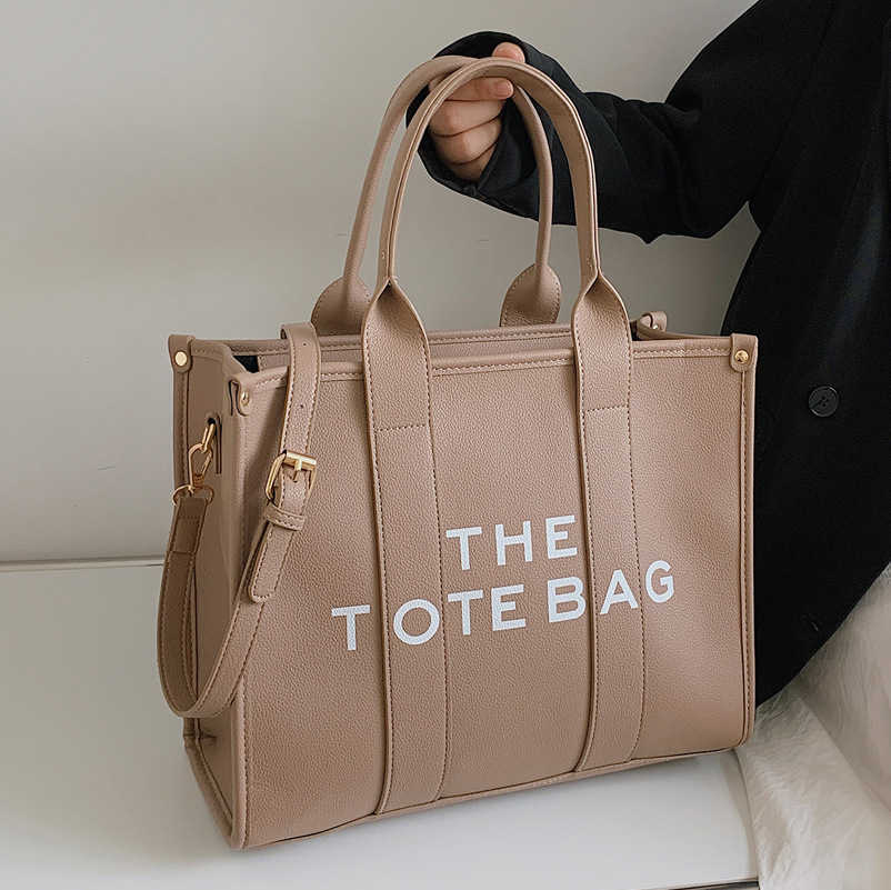 The Marc Tote Bag Totes Bags Luxury Designer Bag Tote Women Handbags Letter Shoulder Brands Soft PU Shopper Purses Crossbody for Clutch 221026 RK