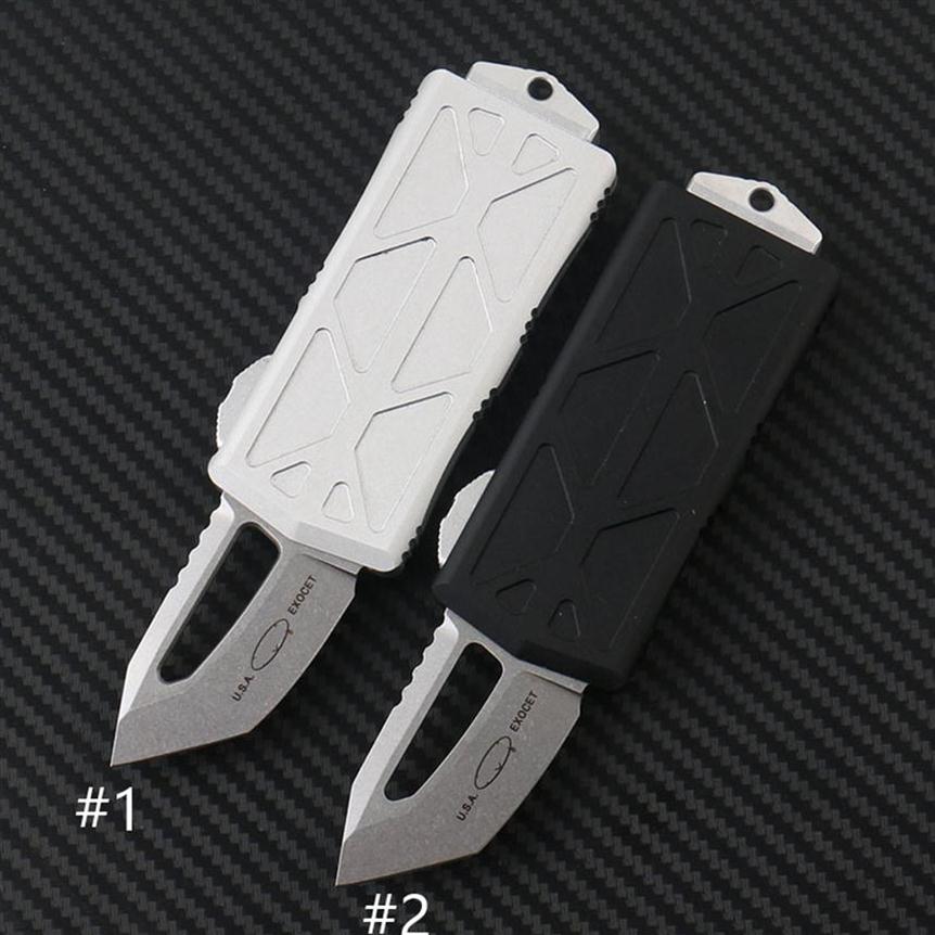 

4 Models Exocet Mini Bounty Hunter S N Out of Front Knife Automatic Pocket Knives EDC Tools UT85 UTX85 204P295A320G