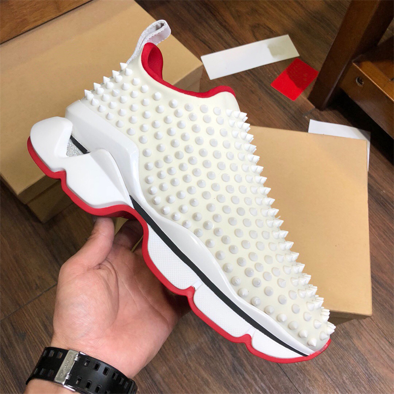 

2023 Luxury Boots Design Genuine Cowhide Rivet Clunky Sneaker Casual Shoes For Fashion Women Men Lovers Couple Shoes girls boys party boot