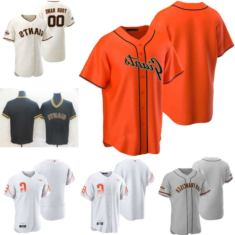 

2021 Baseball Jerseys 2022 Custom Jersey San Francisco''Giants''Mens women Youth 28 Buster Posey 35 Brandon Crawford 9 Belt 22 Will Clark Baseball Jerseys, Color