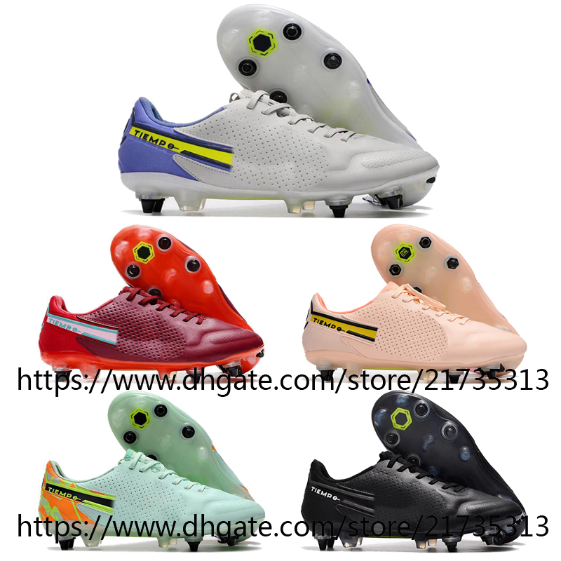 

Tiempo Legend 9 Elite SG Football Boots Soccer Cleats EUR39-46 botas de futbol Us12 Mens Firm Ground Green Red Grey Blue Black Pink Sneakers Soccer Shoes Size US6.5-12