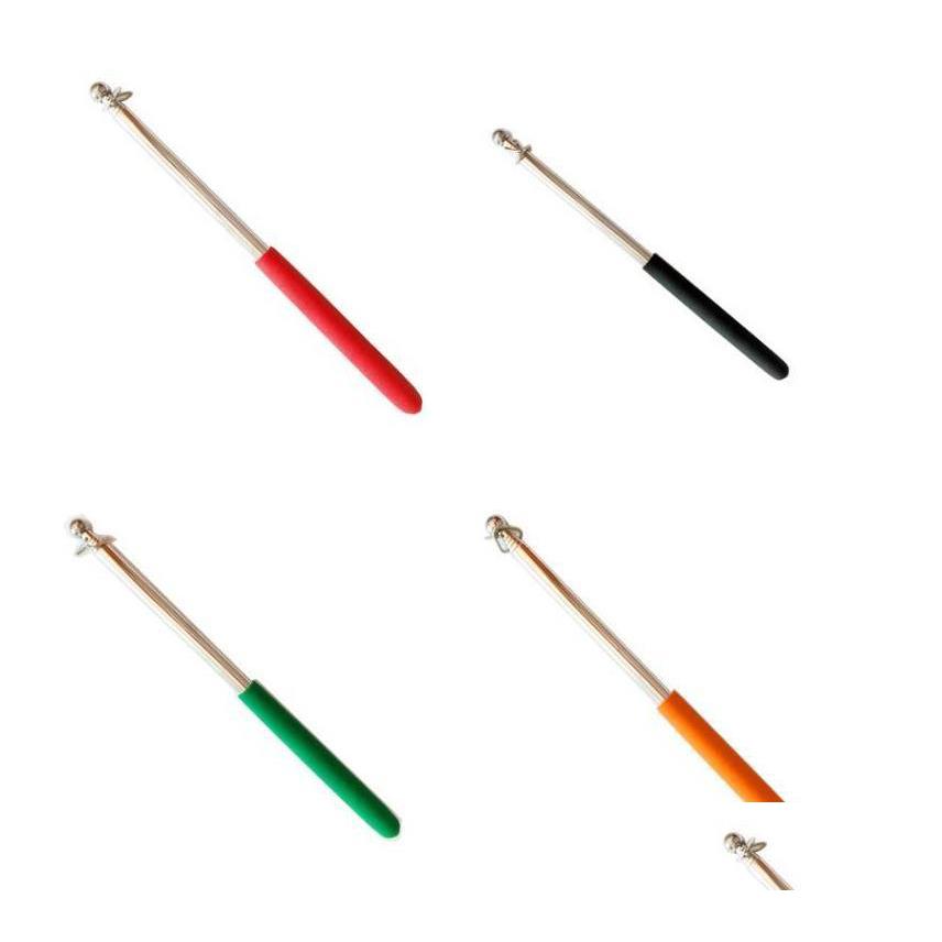 

Banner Flags Koinobori Kite Poles Rubber Stainless Steel Banksticks Carp Tackle Bank Sticks Steamers Windsocks Telescopic Rods 1M 1 Dhb6F