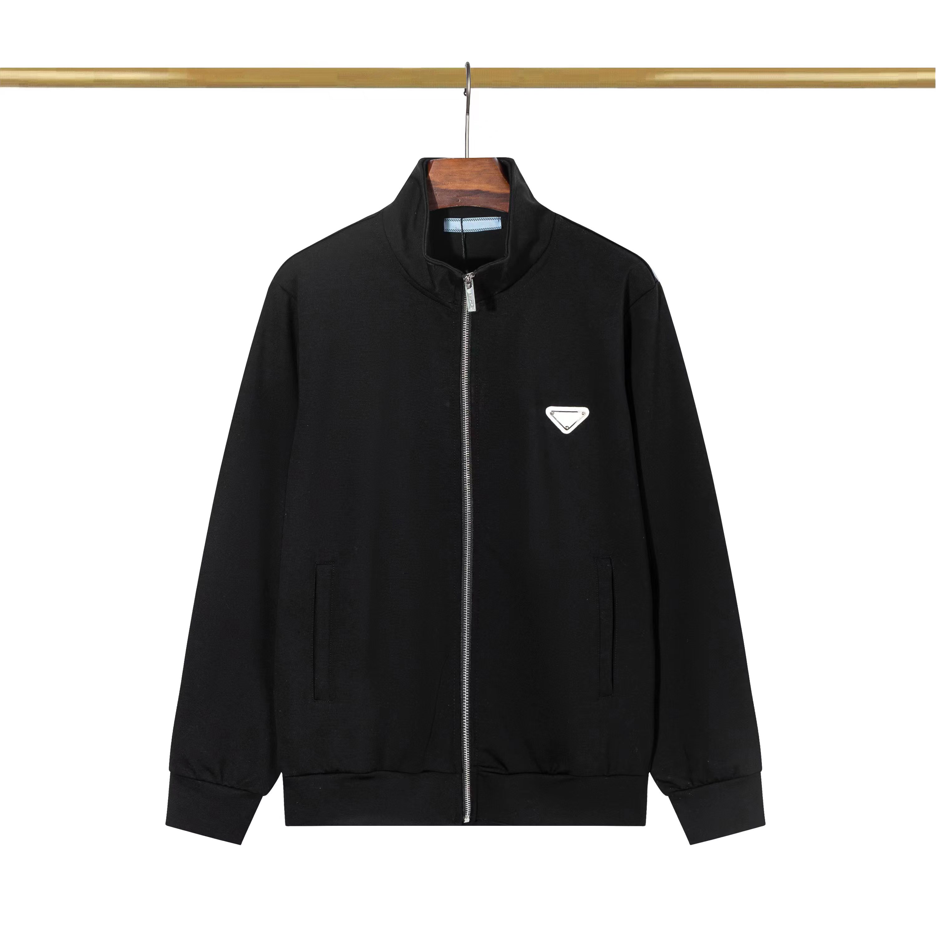 

designer jacket men luxury coat classic triangle jackets autumn and winter mens coats fashion Men Women Streetwear Outerwear Windbreaker, No.1