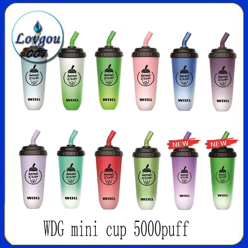 

WDG MINI CUP 5000 Puffs Disposable Vapes Pen 15ml with 600mah rechargeable BANG BC Savage Vape Max Cup 6000 Puff MESH COIL ecig