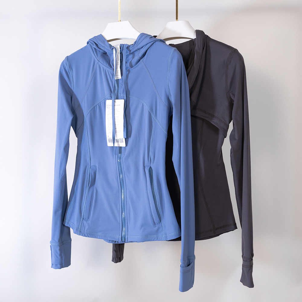 

define jackets yoga wear hoodies sweatshirts LL women designers sports jacket coats fitness hoodys scubas chothing Long Sleeve 2023