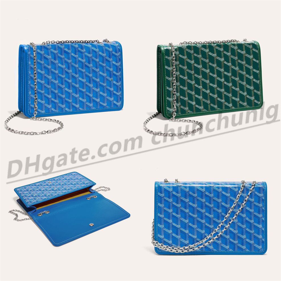 

High quality Luxury Designer The chain envelope bags women's mens wallet mini tote bags classic Leather handbag fashion crossBody handbags messenger Evening Bag, White