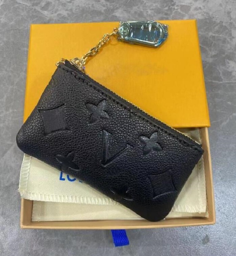 

2023 KEY POUCH M62650 POCHETTE Wallet CLES Designer Fashion Womens Men Ring Credit Card Holder Coin Purse Mini Bag Charm Accessories, 123