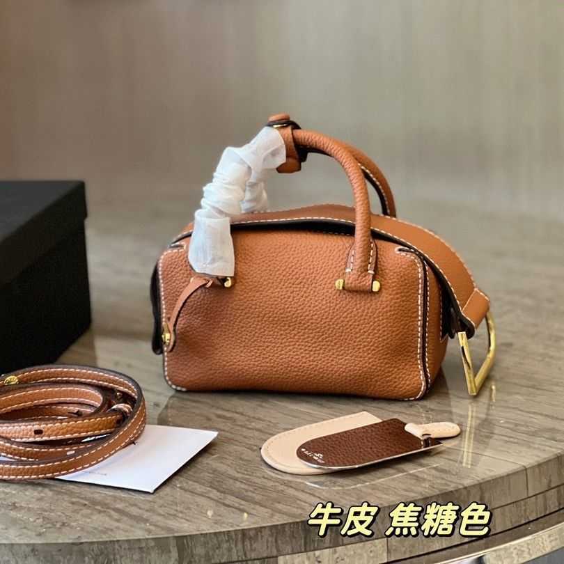 

Handbags Delv Fashion Luxury Bags Genuine Leather Elegant Classic One Shoudler Brillant Cool Handbag Shoulder Messenger Pure Women's 2022 Me 016X, Cowhide caramel size: 16 x 10