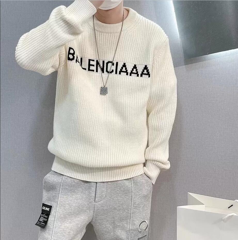 

sweater hoodie Men's designers Allover letter high quality tech Fleeces sweaters printed otton knit crewneck Men women letter Paris sportswear 20 styles choose, C11