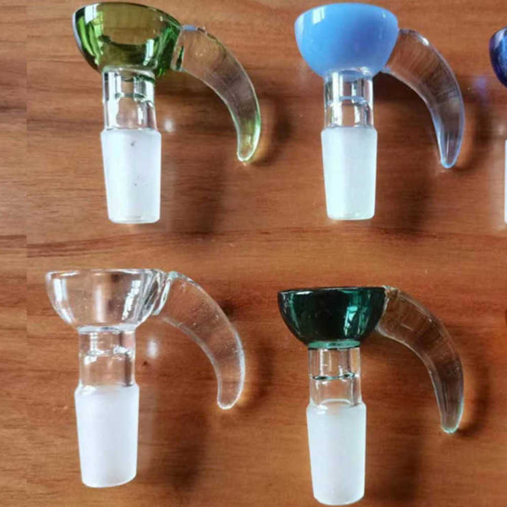 

Smoking glass 14mm Bowl Accessories for bong Manufacturer High borosilicate glass hand bowls male joint water pipe bongs