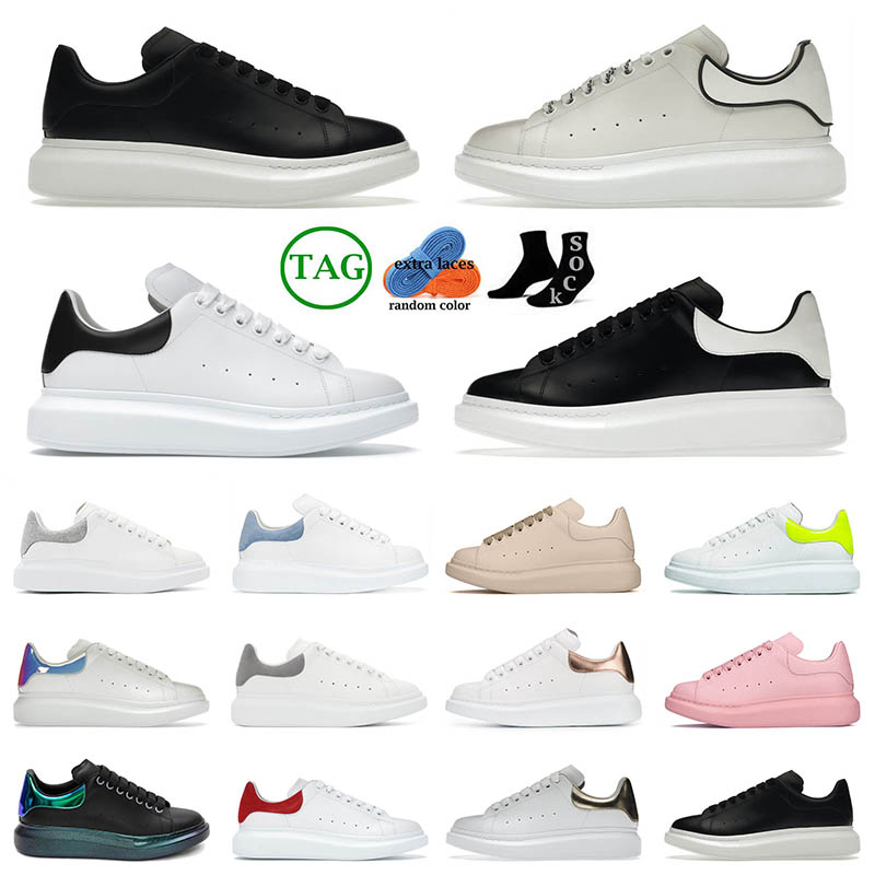 

2023 Designer alexander mc queens men women shoes sneakers leather cut low black white platform suede outdoor fashion espadrilles scarpe, C32 36-40