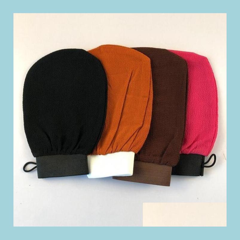 

Bath Brushes Sponges Scrubbers Morocco Bath Gloves Scrubbing Exfoliating Hammam Scrub Mitt Magic Peeling Glove Tan Removal Mittno Dhvcu